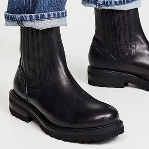 Frye Women's Ella Moto Chelsea Boot